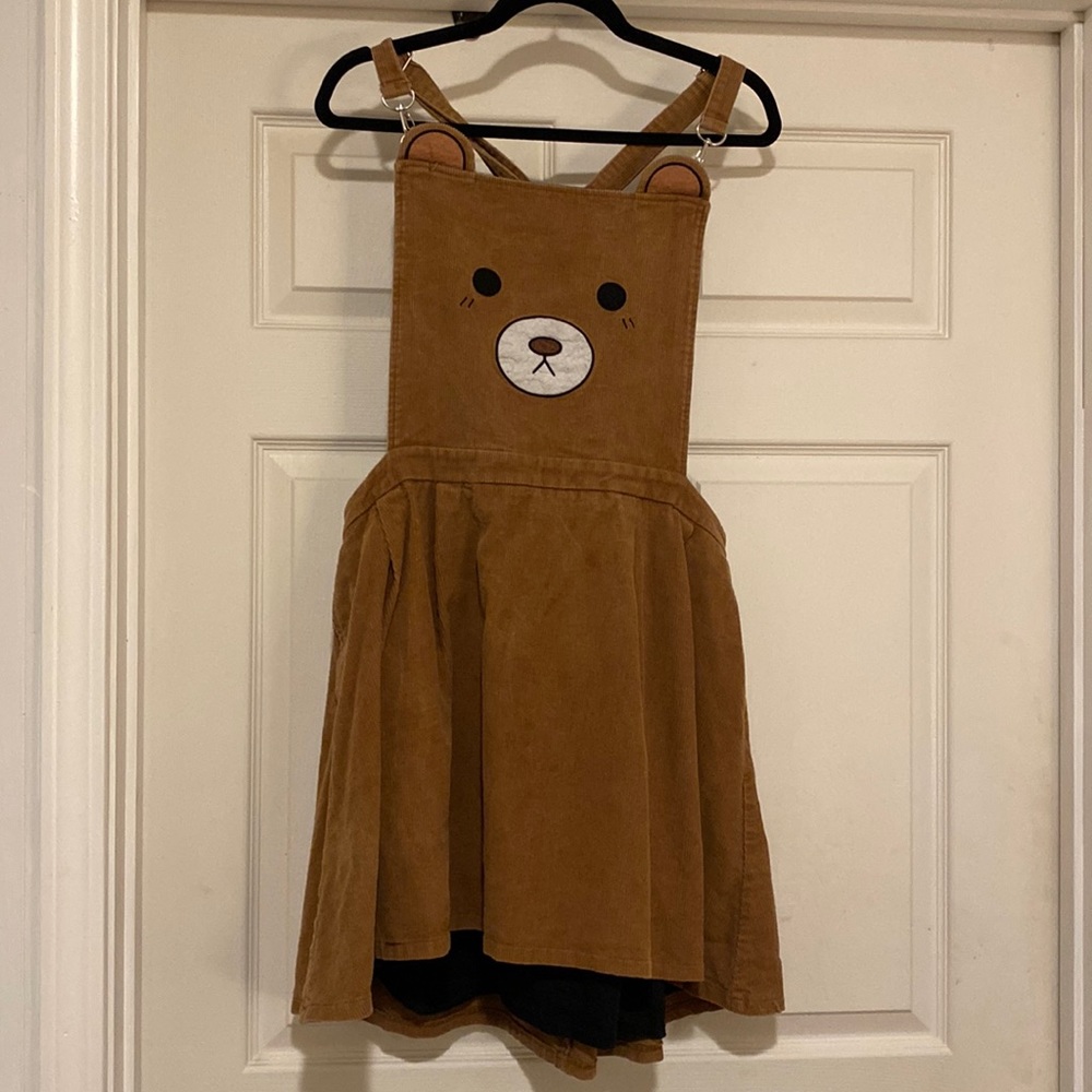 Sugar Thrills Beary Cute pinafore 1X